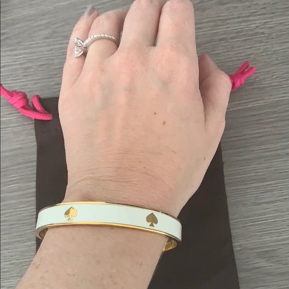 Kate Spade Ace of Spades Bangle Bracelet - Picture 3 of 7